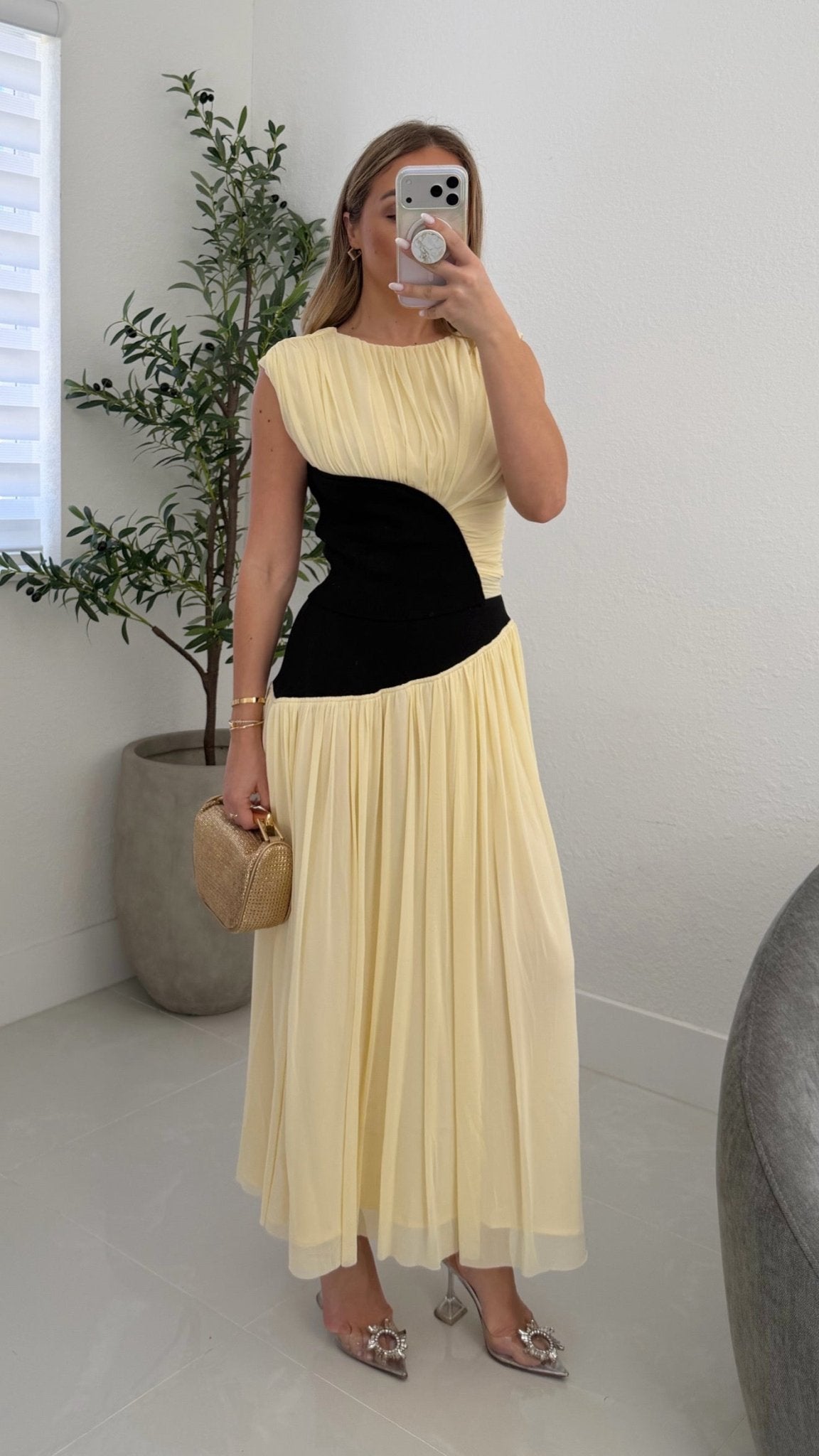 Olivia Set in Yellow - Miami O’clock Shop