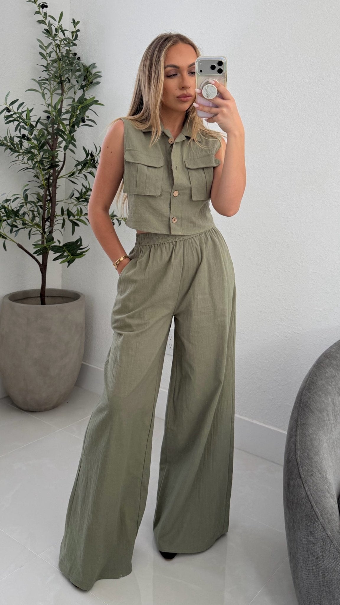 Yelena Set in Olive - Miami O’clock Shop