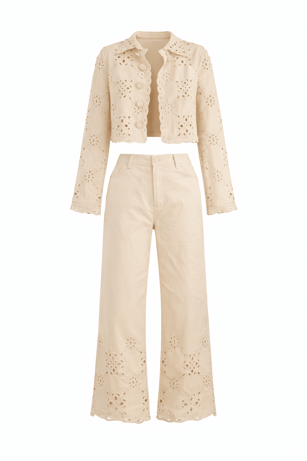 Alina Denim Set - Miami O’clock Shop
