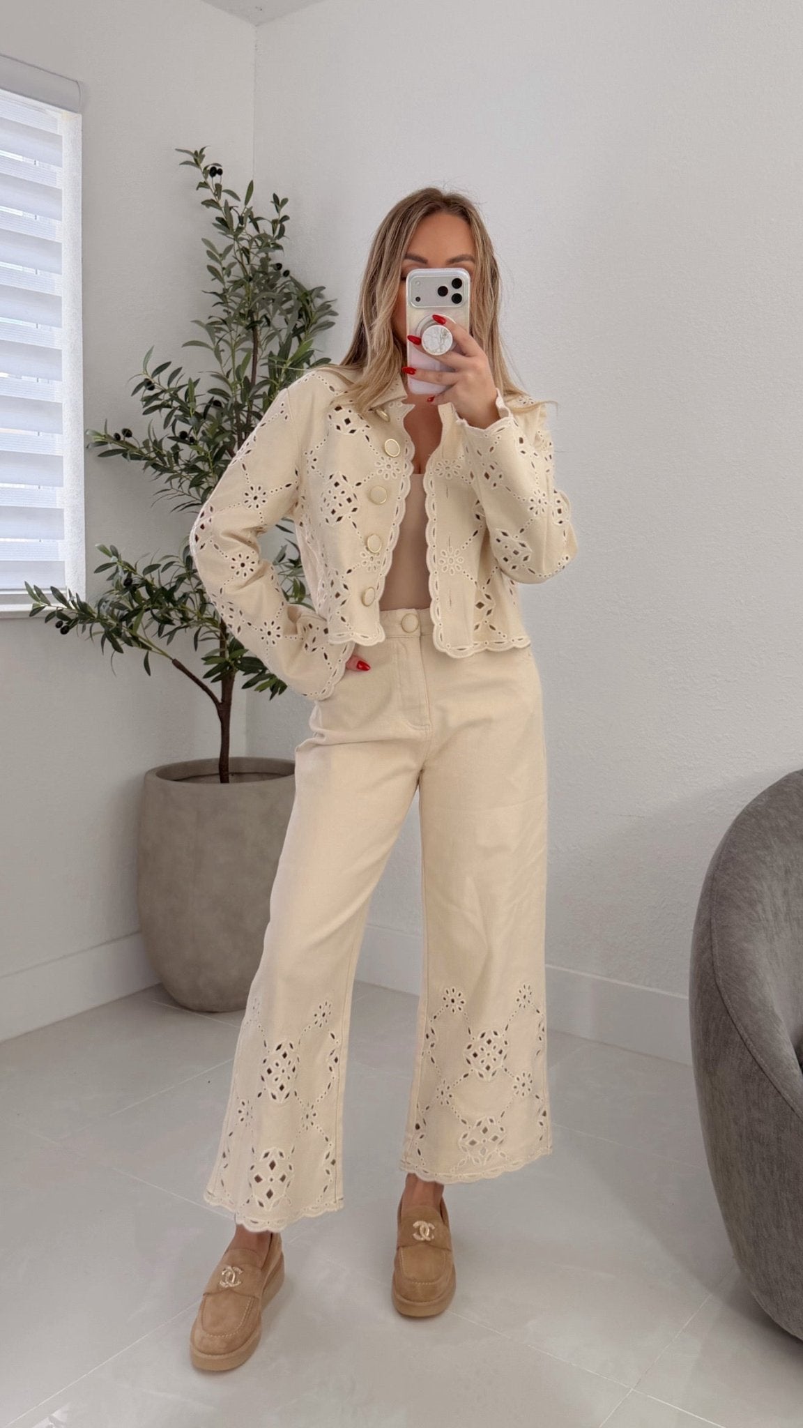 Alina Denim Set - Miami O’clock Shop