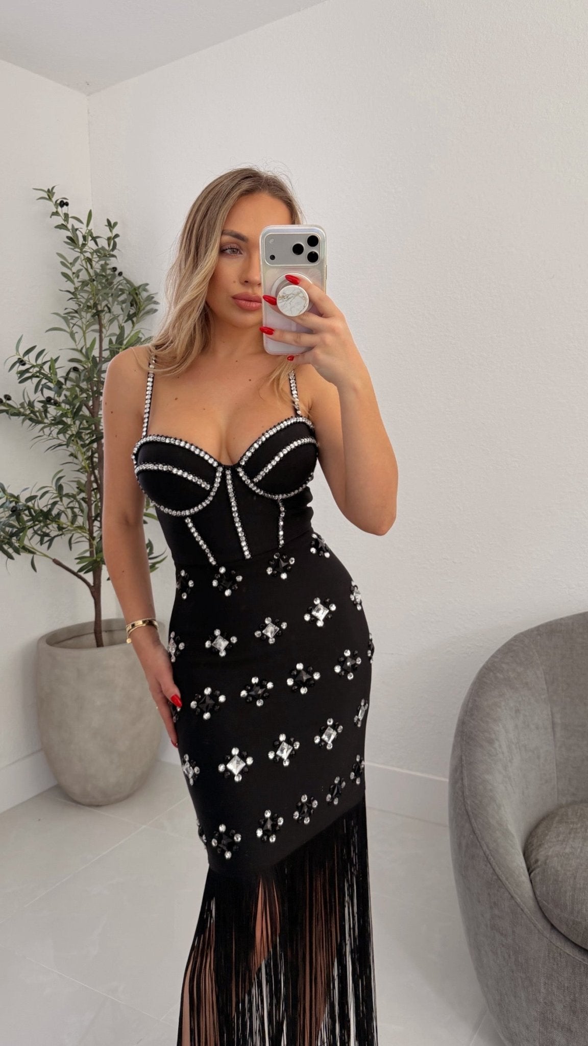 Crystal Dress - Miami O’clock Shop