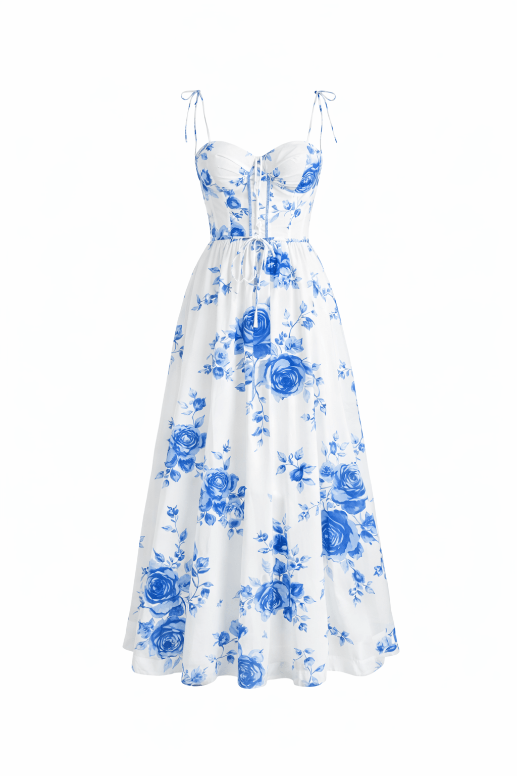 Kate Dress in Blue - Miami O’clock Shop