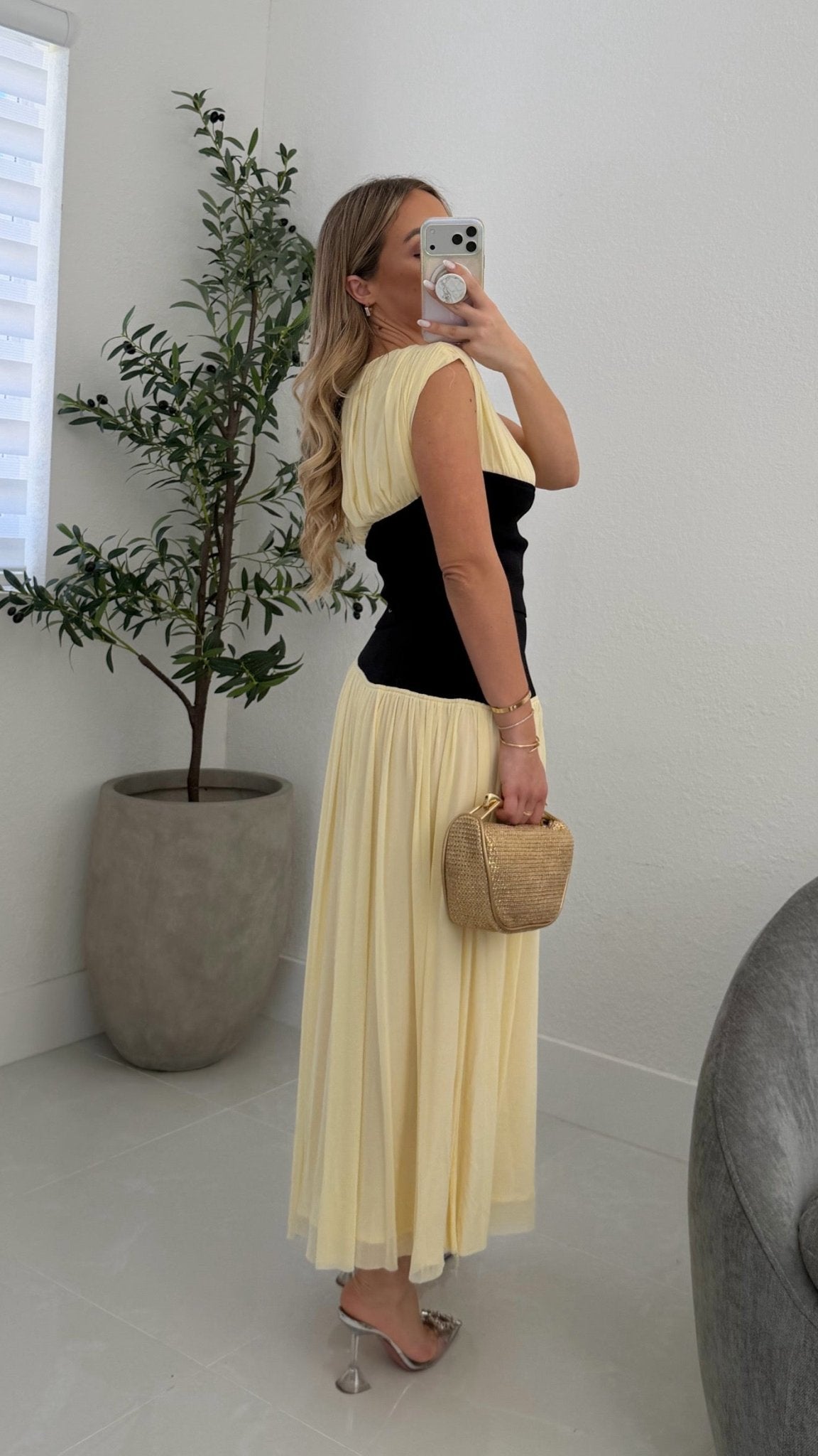 Olivia Set in Yellow - Miami O’clock Shop