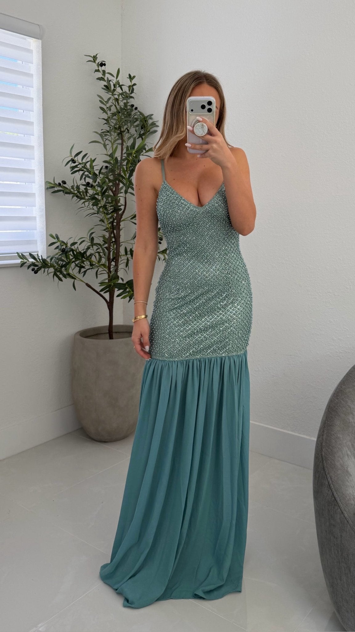Reverie Dress in Blue - Miami O’clock Shop
